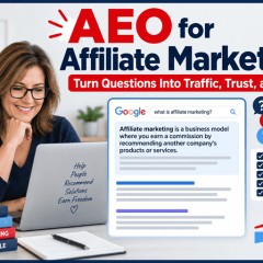 AEO for Affiliate Marketers How to Create Content Search Engines Want to Feature