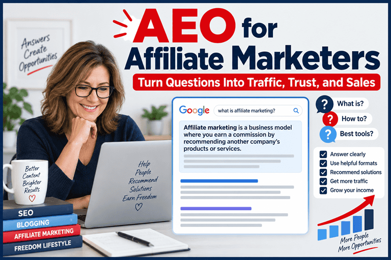 AEO for Affiliate Marketers How to Create Content Search Engines Want to Feature