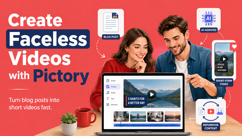 Create Faceless Videos With Pictory