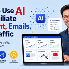 How to Use AI for Affiliate Content, Emails, and Traffic