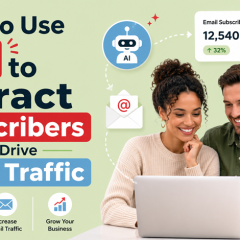 How to Use AI to Attract Subscribers and Drive Email Traffic