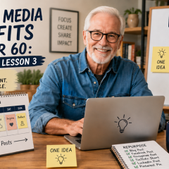 Social Media Profits After 60 Lesson 3